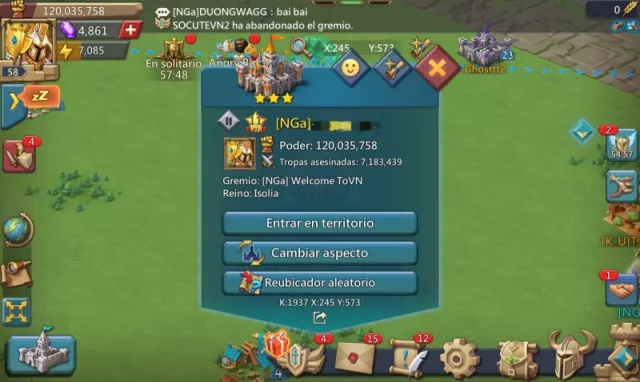 Bonita cuenta de reinos nuevos serca de t4 · 11 / 11