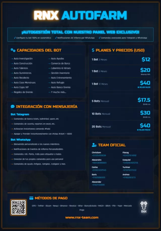 BOT FARM LORDS MOBILE · 24 / 29