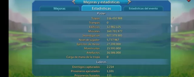 Hermosa rallylead stats 1102% · 14 / 17