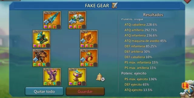 RALLY TRAP MITICA 43M TROPAS DEBUFF · 10 / 10