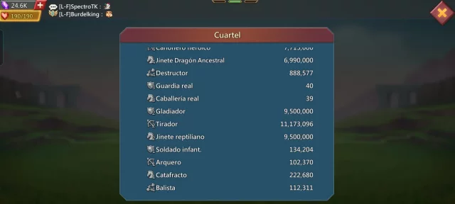 RALLY TRAP T5 | 2.48B | 55.7M TROPAS · 12 / 40