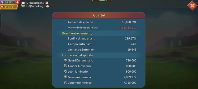RALLY TRAP T5 | 2.48B | 55.7M TROPAS · 3 / 40