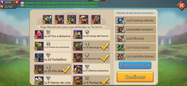CUENTA LORDS MOBILE 1.98B PODER | 75M TROPAS T5/T4 | REF 4810 · 21 / 36