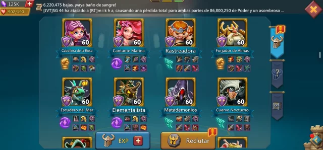 🔥 2 Champ + 3 Copas Míticas | 988% | 77M Tropas · 19 / 26