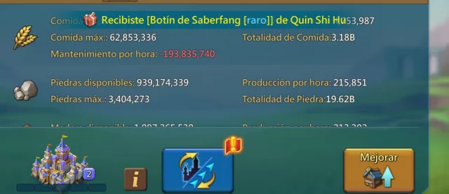 🔥 2 Champ + 3 Copas Míticas | 988% | 77M Tropas · 26 / 26