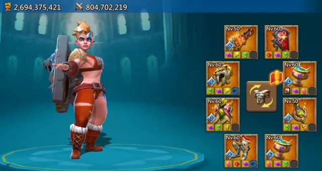🔥 2 Champ + 3 Copas Míticas | 988% | 77M Tropas · 5 / 26